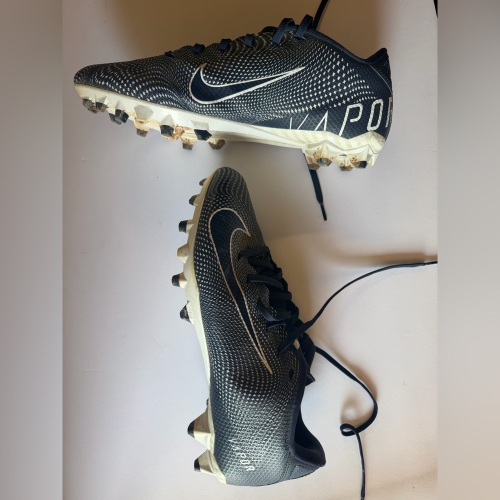 Nike Mens Vapor Edge
- Navy Blue and White